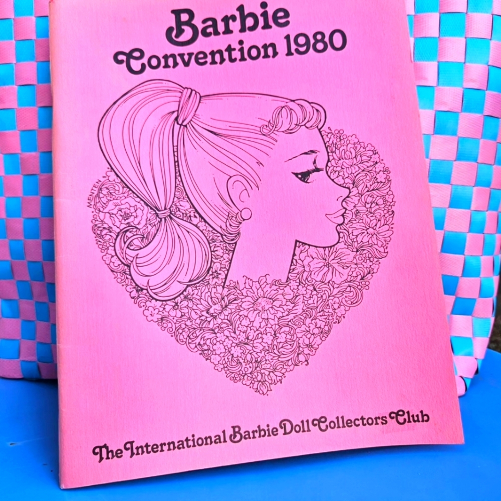 Barbie Convention 1980 Program Vintage Celebration of Barbie's 21st Birthday NYC